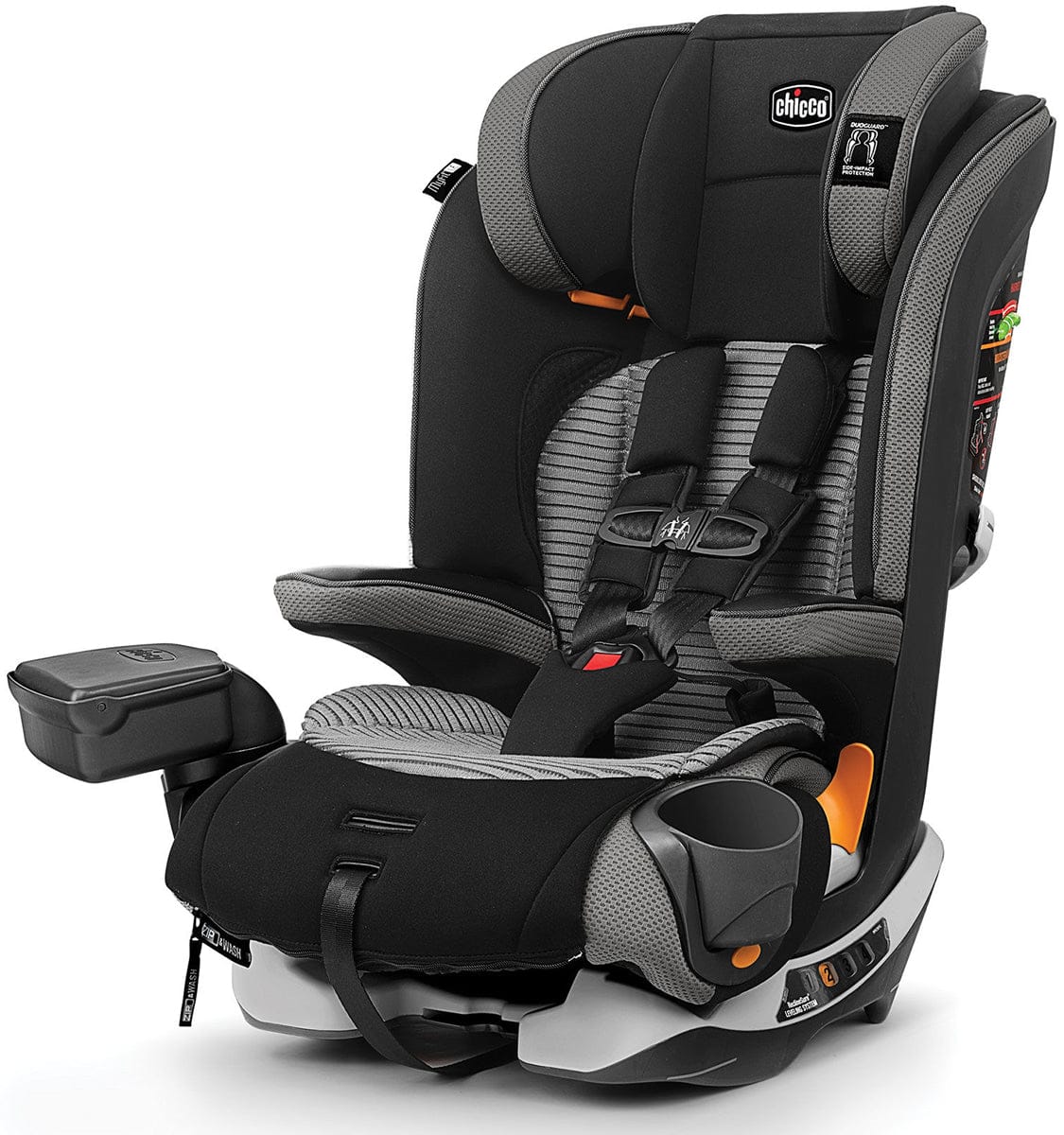 Chicco MyFit Zip Air Harness Booster Car Seat - Q Collection - 07079561970070