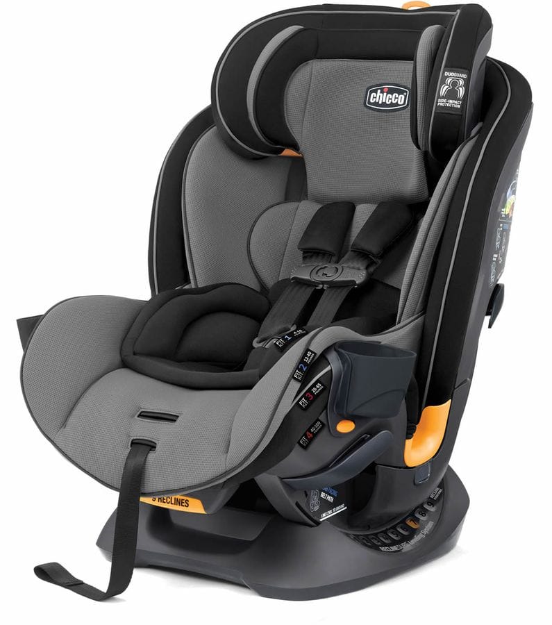 Chicco OPEN BOX Fit4 4-in-1 All-In-One Convertible Car Seat - Onyx - 05079645240070-OB