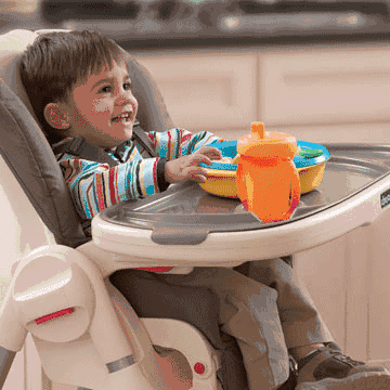 Chicco Polly Highchair Double-Pad Fabric Bella Pink - 0006380349