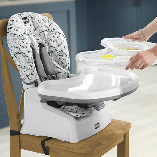 Chicco Snack Booster Seat - Grey Star - 00079607840070