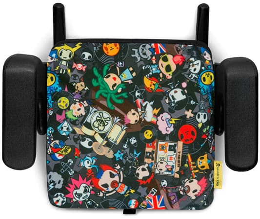 Clek Olli Backless Belt Positioning Booster Car Seat - Tokidoki Rebel
