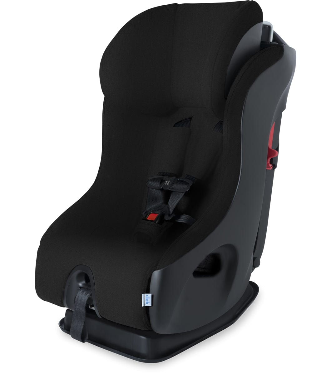 Clek Fllo Narrow Convertible Car Seat with Anti-Rebound Bar - Pitch Black (C-Zero Plus) - FL19U1-PBKB