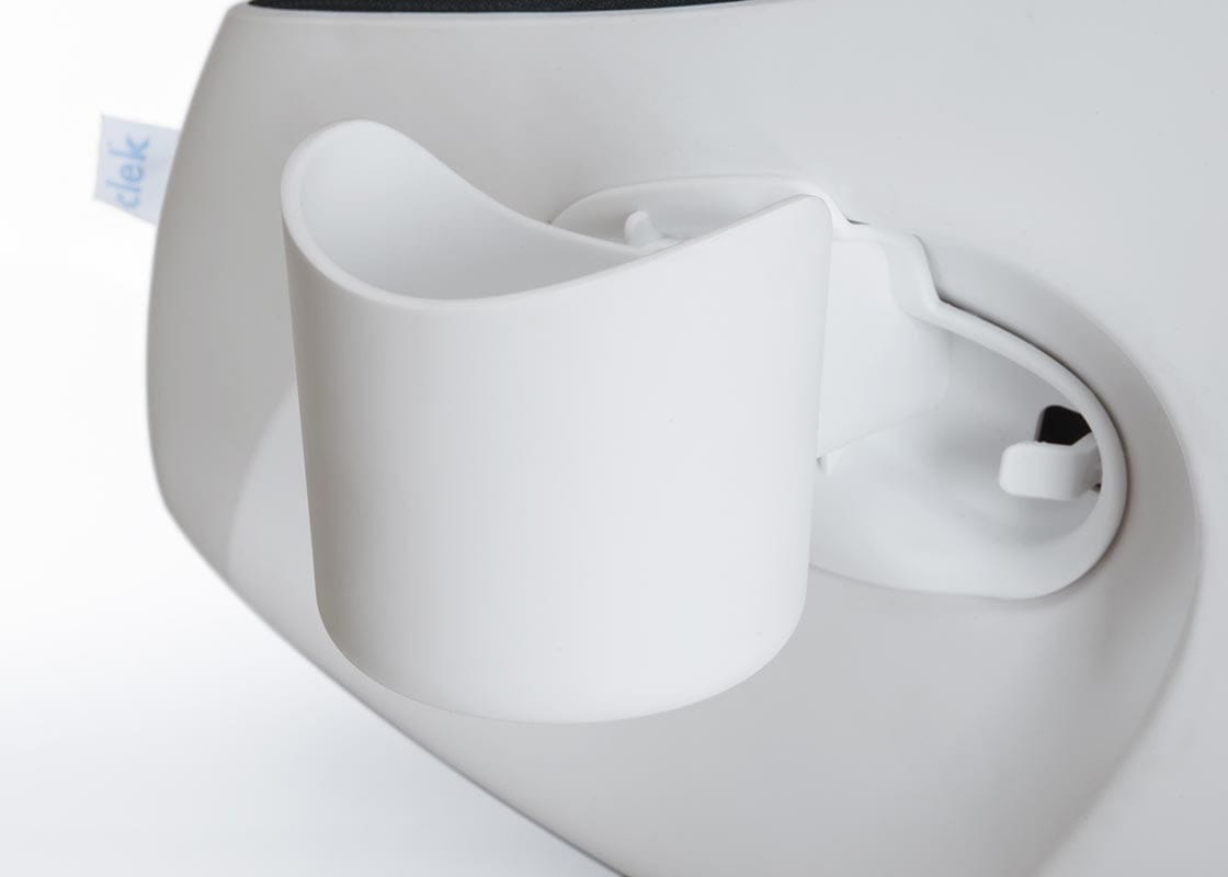 Clek Foonf & Fllo Drink Thingy Car Seat Cup Holder - White - AX-FO2W