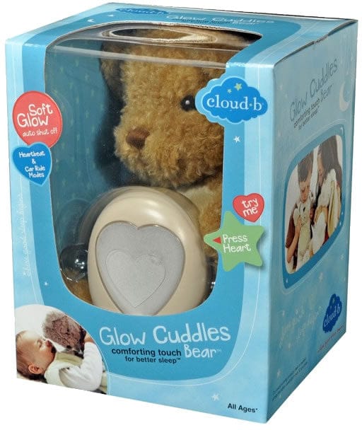 Cloud b Glow Cuddles Bear - Toffee