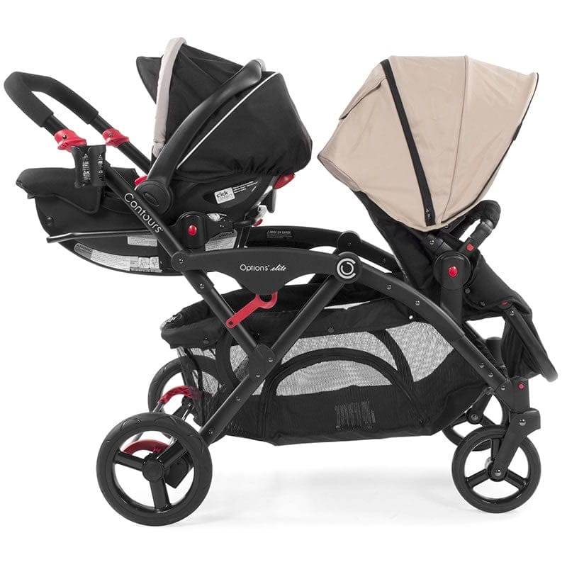 Contours Double Stroller Car Seat Adapter - Graco - ZY020-BLK3
