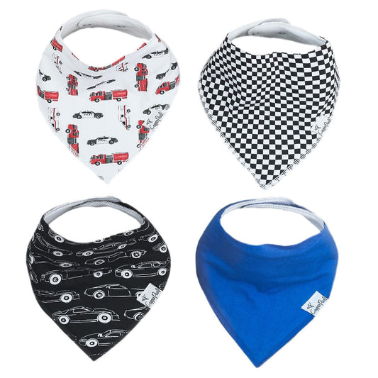 Copper Pearl Baby Bandana Bibs, 4 Pack - Nash - X002K4DPFH