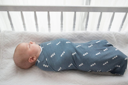 Copper Pearl Knit Swaddle Blanket - North - X001CGGDM1