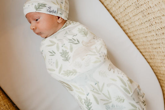 Copper Pearl Knit Swaddle Blanket - Rex - X002QRIDR3