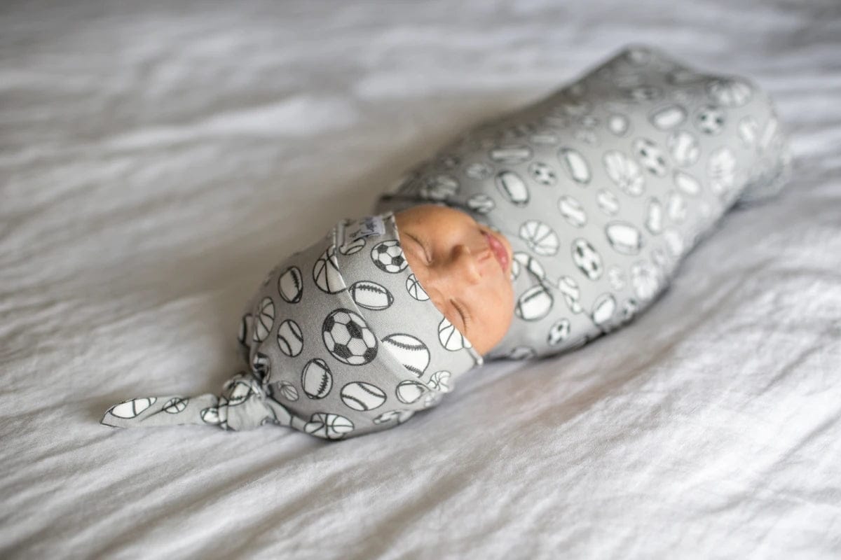 Copper Pearl Newborn Top Knot Hat - Champ - X001VB9289
