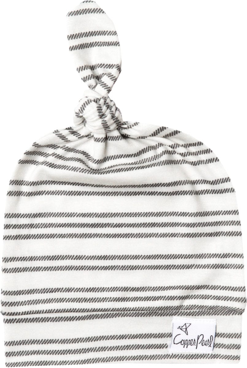 Copper Pearl Newborn Top Knot Hat - Midtown