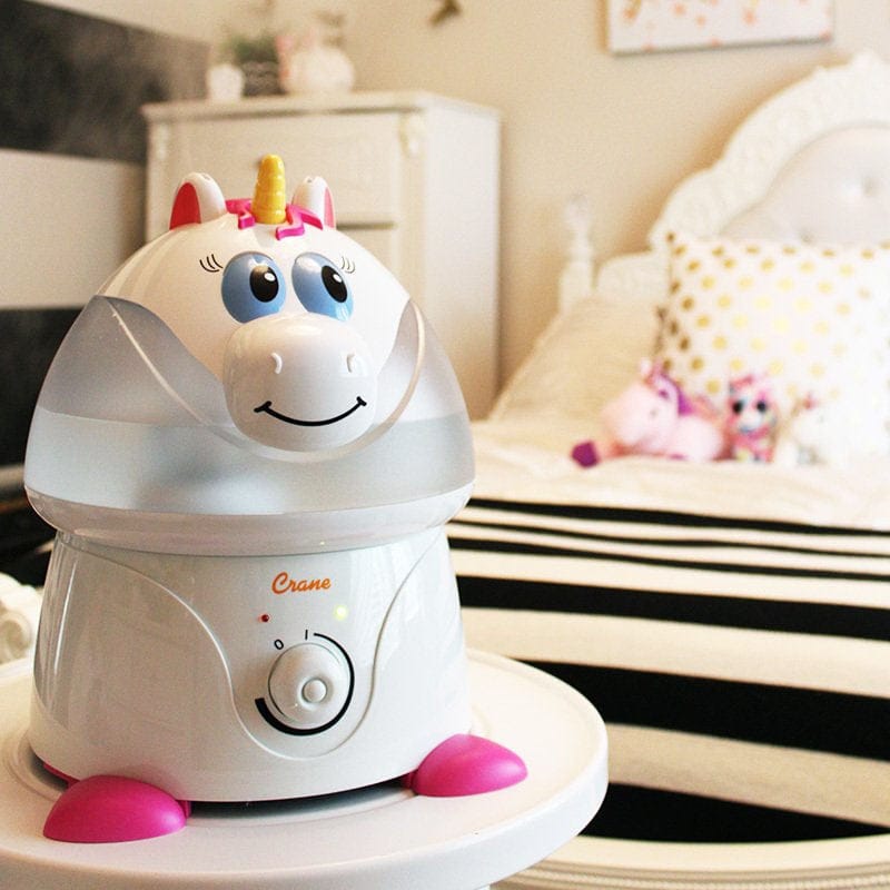 Crane Adorable Ultrasonic Cool Mist Humidifier - Unicorn