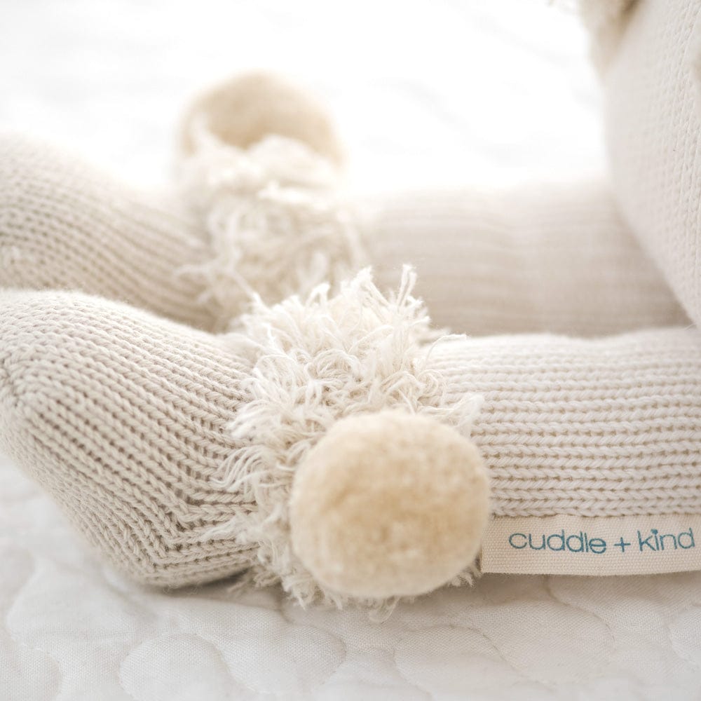 Cuddle+Kind Hand Knit Doll - Mini Stella the Polar Bear, 13" - POLSTEMIN2