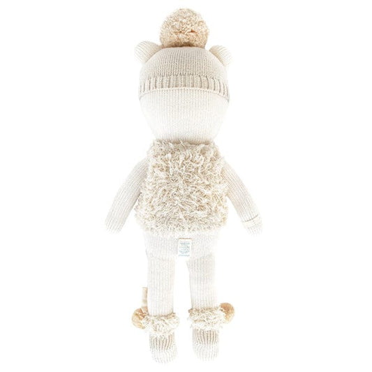 Cuddle+Kind Hand Knit Doll - Mini Stella the Polar Bear, 13" - POLSTEMIN2