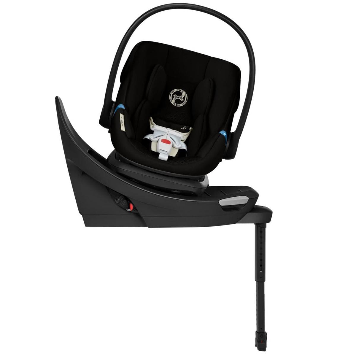 cybex kinetron ii Aton G2 Swivel Infant Car Seat with Load Leg Base by Cybex Moon Black