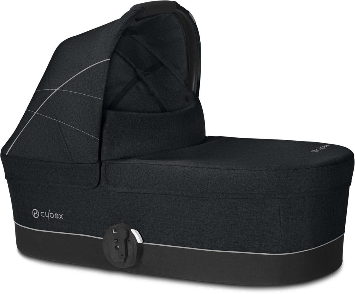 Cybex Carry Cot S For Balios S and Eezy S Twist Strollers - Lavastone Black - 518001159