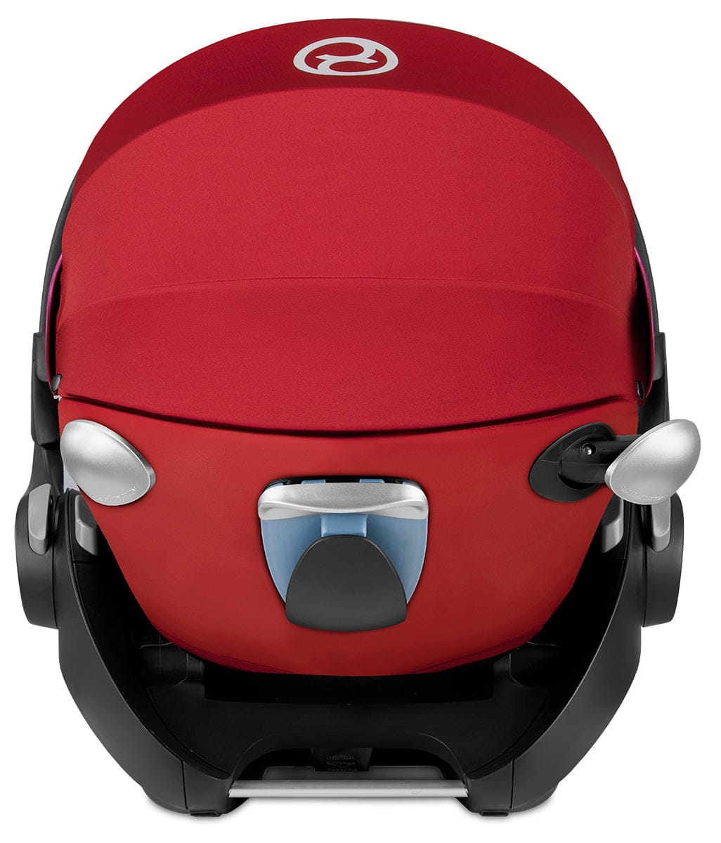 Cybex Cloud Q SensorSafe Reclining Infant Car Seat - Petticoat Red by Jeremy Scott - 521001857