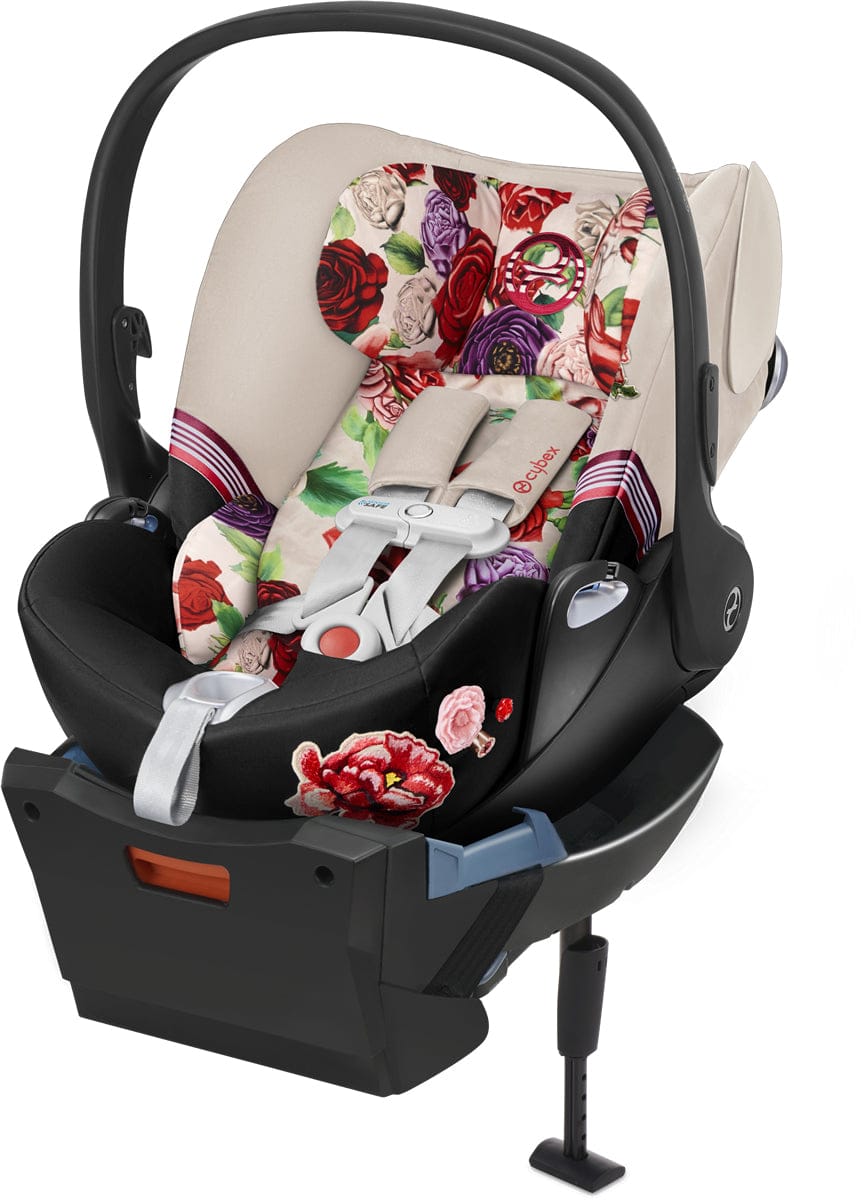 Cybex Cloud Q SensorSafe Infant Car Seat Spring Blossom Light