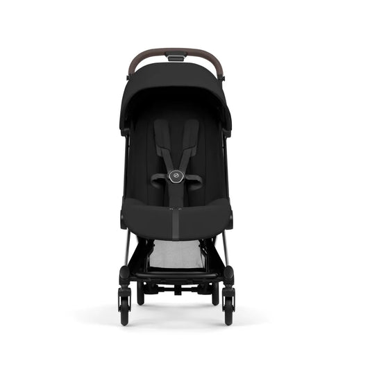 Cybex Coya Stroller (2026) - Style Collection - Chrome Frame / Sepia Black Lux Seat - 526000745