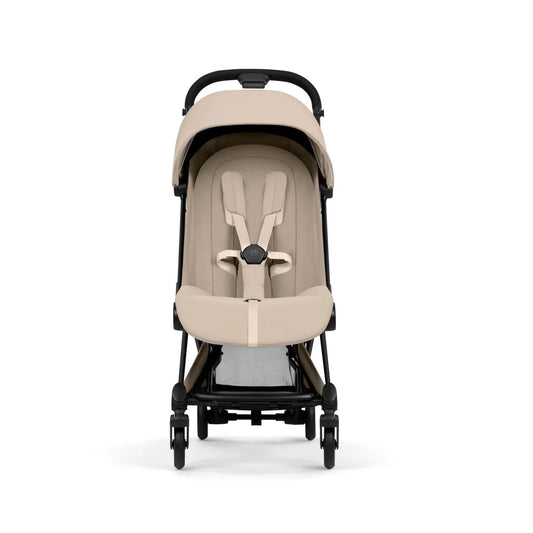 Cybex Coya Stroller (2026) - Style Collection - Matte Black Frame / Cozy Beige Lux Seat - 526000721