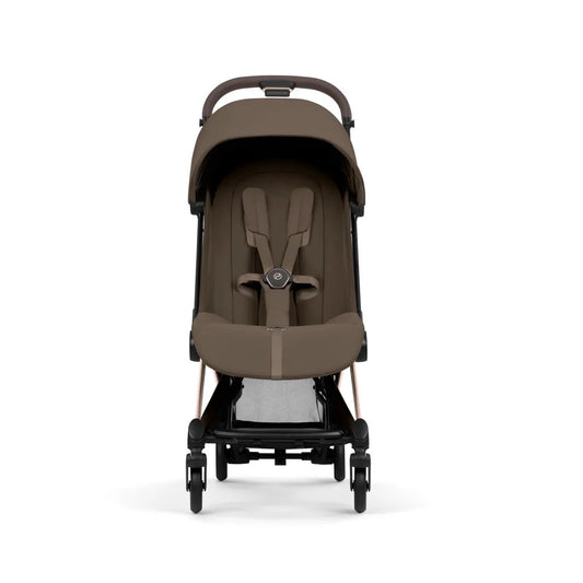 Cybex Coya Stroller (2026) - Style Collection - Rose Gold Frame / Coconut Brown Lux Seat - 526001641