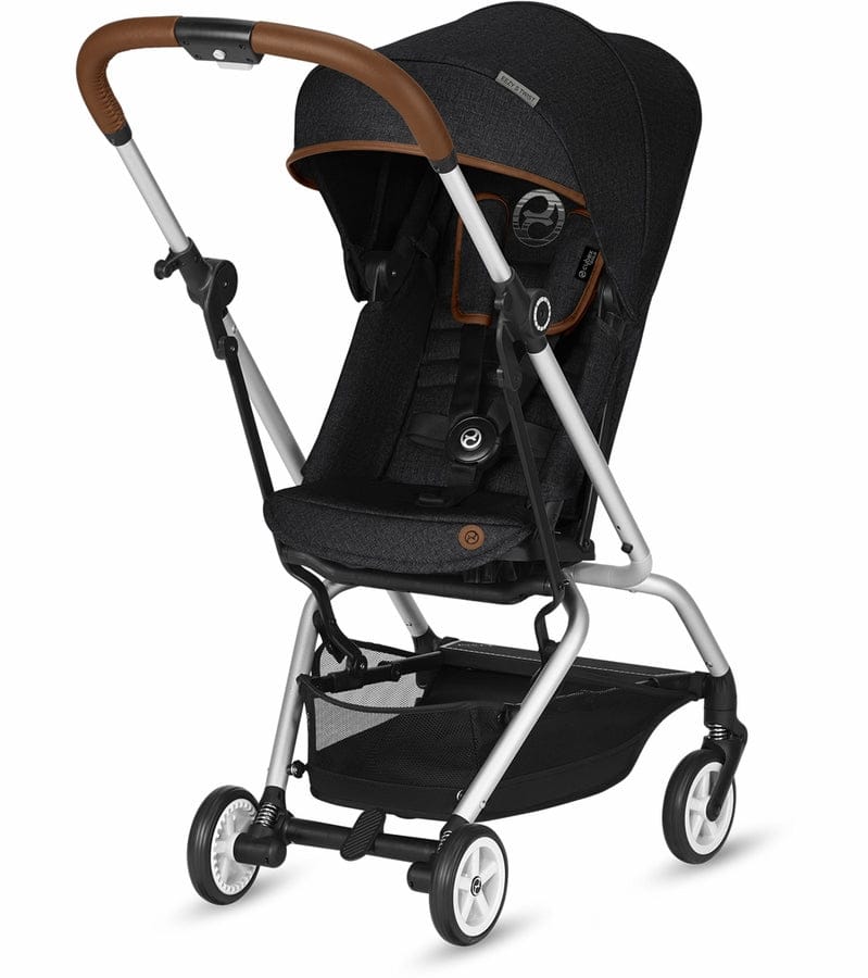 Cybex Eezy S Twist Stroller - Denim Lavastone Black - 519001547