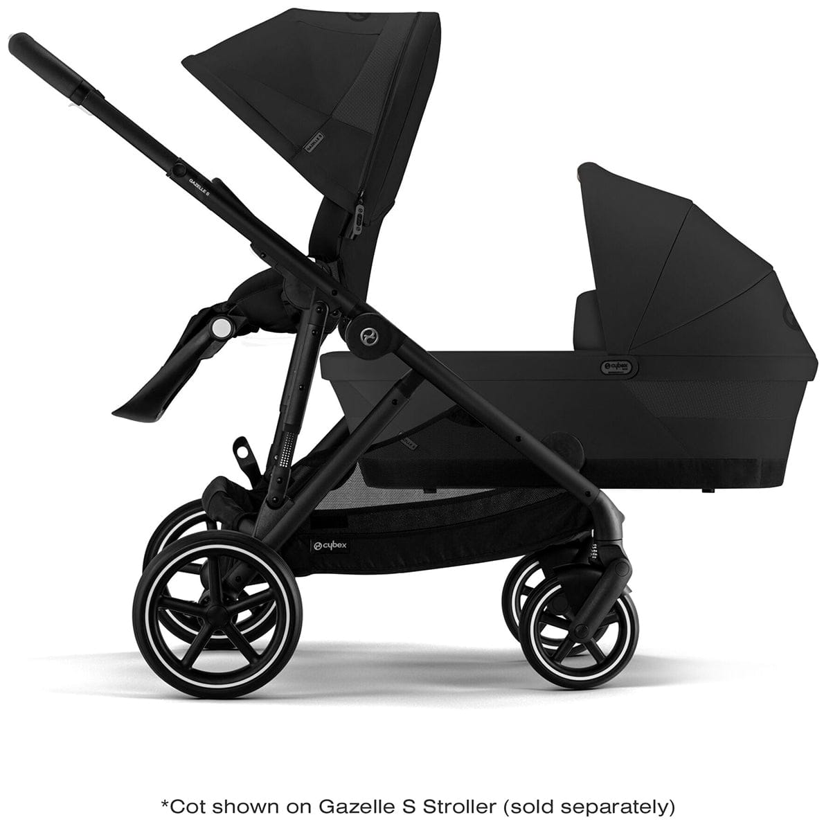 Cybex Gazelle S Cot - Moon Black - 522002381