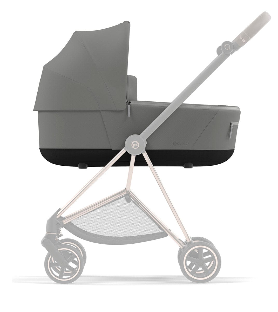 Cybex Mios 3 Lux Carry Cot - Conscious Pearl Grey - 522000341