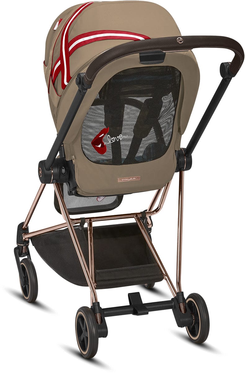 Cybex Mios 2 Complete Stroller - Rose Gold/Karolina Kurkova One Love - 519003269-519003173