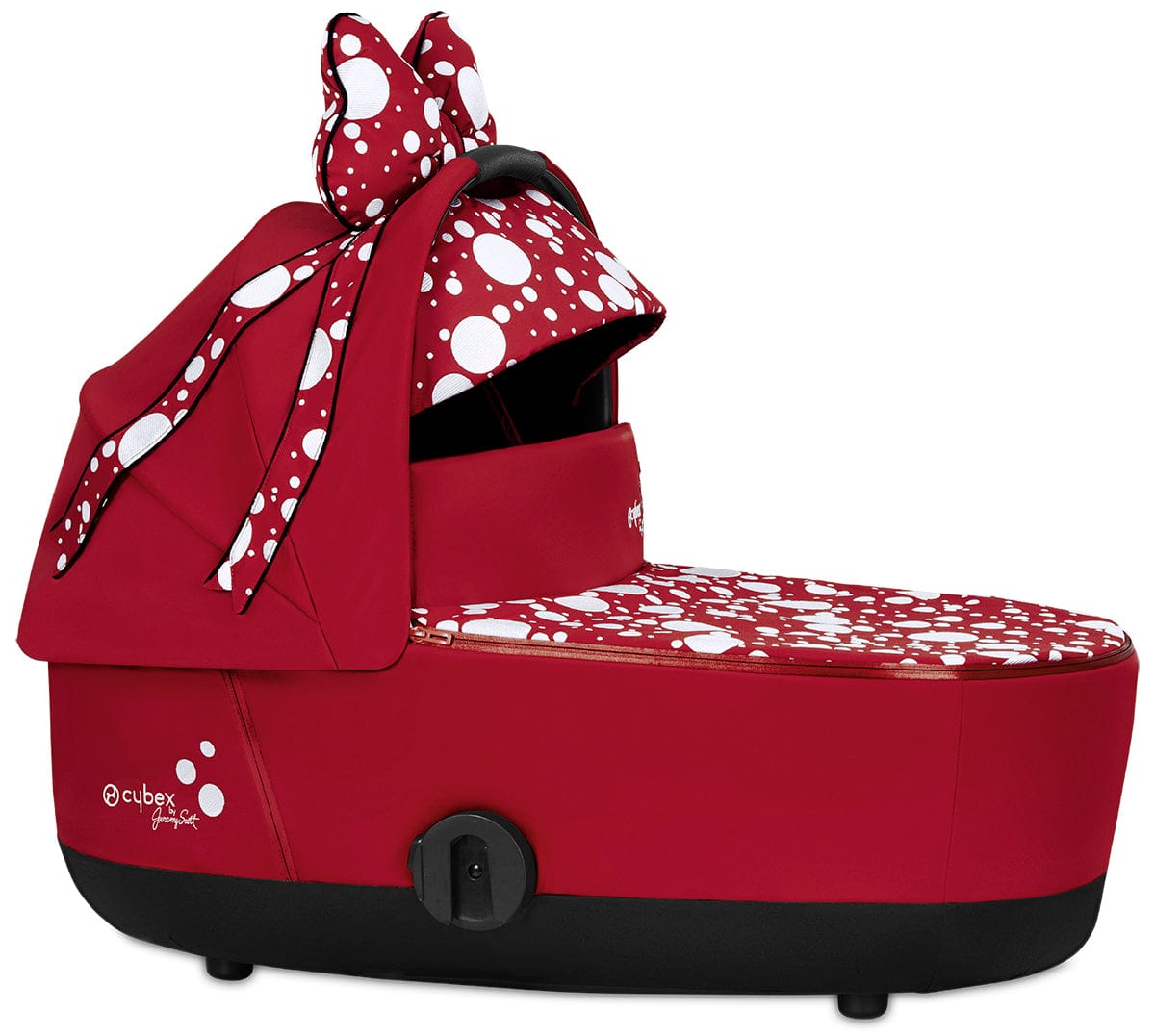 cybex mios jeremy scott Cybex Mios Lux Carry Cot by Jeremy Scott, Petticoat Red