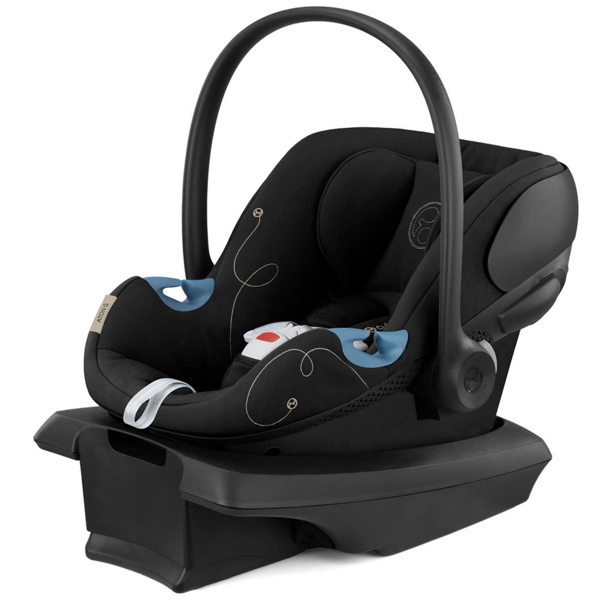Cybex OPEN BOX Aton G Infant Car Seat - Moon Black - 522005645-OB