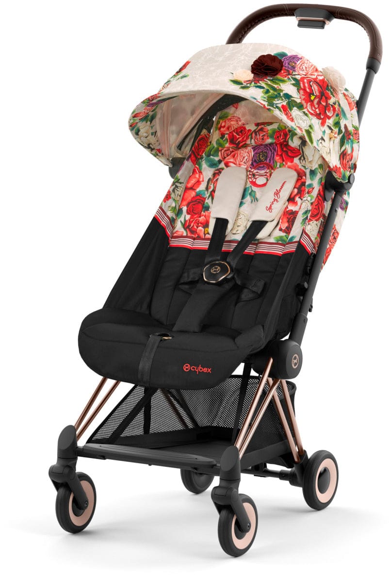 Cybex OPEN BOX COYA Compact Stroller - Spring Blossom - Light Beige - 522003079-OB