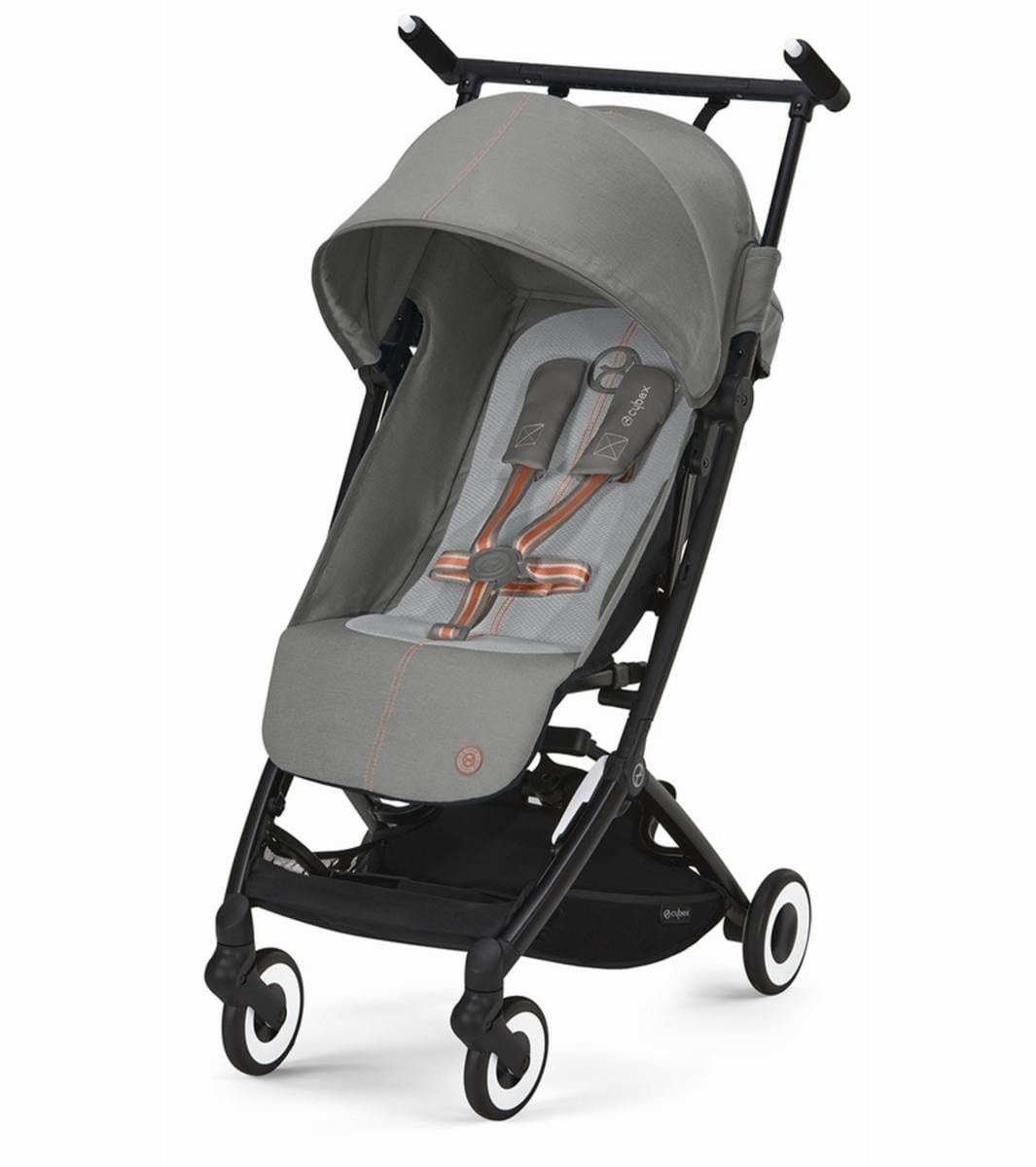 Cybex OPEN BOX Libelle 2 Compact Stroller (WITHOUT 1 Pull Harness) - Lava Grey - 522001705-ob