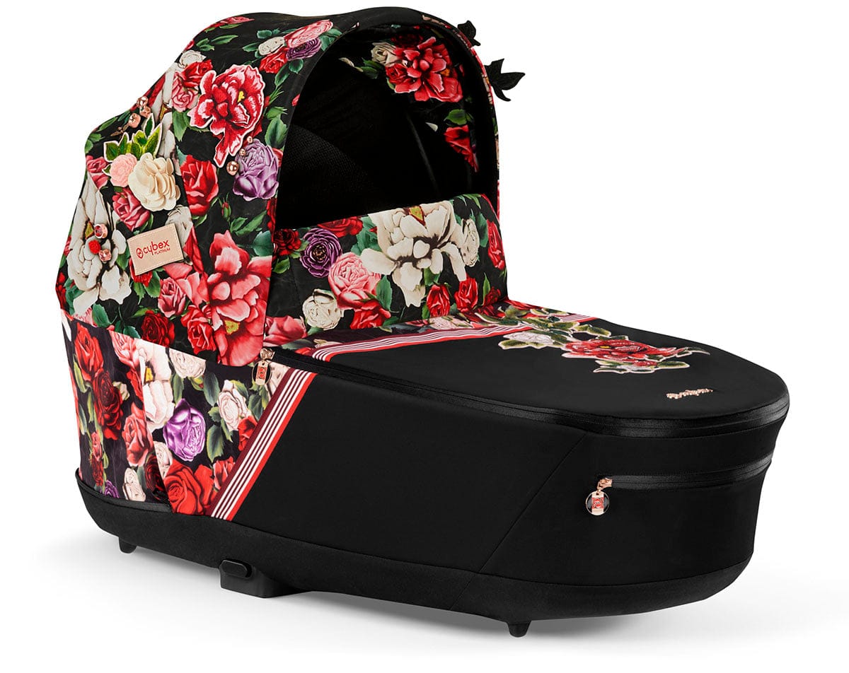 Cybex OPEN BOX Priam 4 / ePriam 2 Lux Carry Cot - Spring Blossom Dark - 521003907-OB