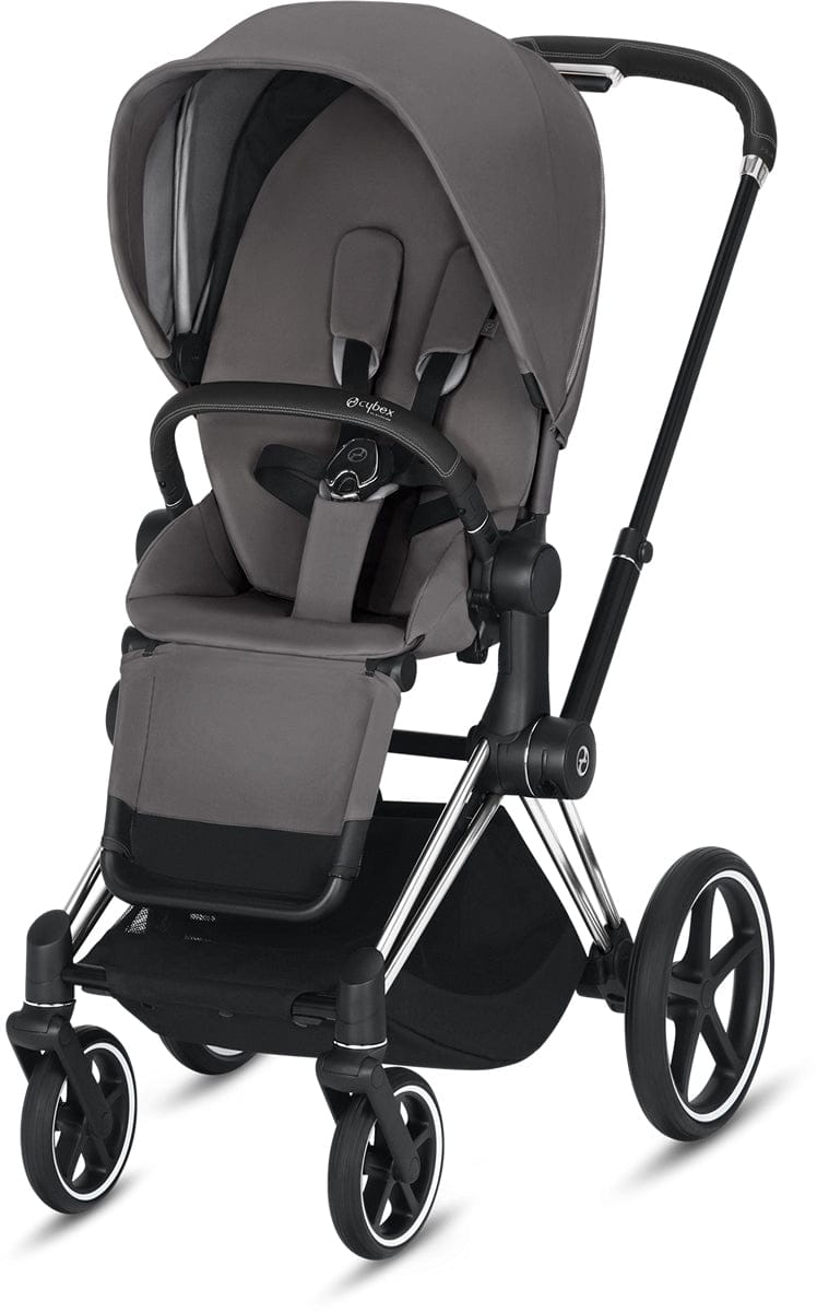 Cybex Priam 3 Stroller Chrome Black / Manhattan Grey