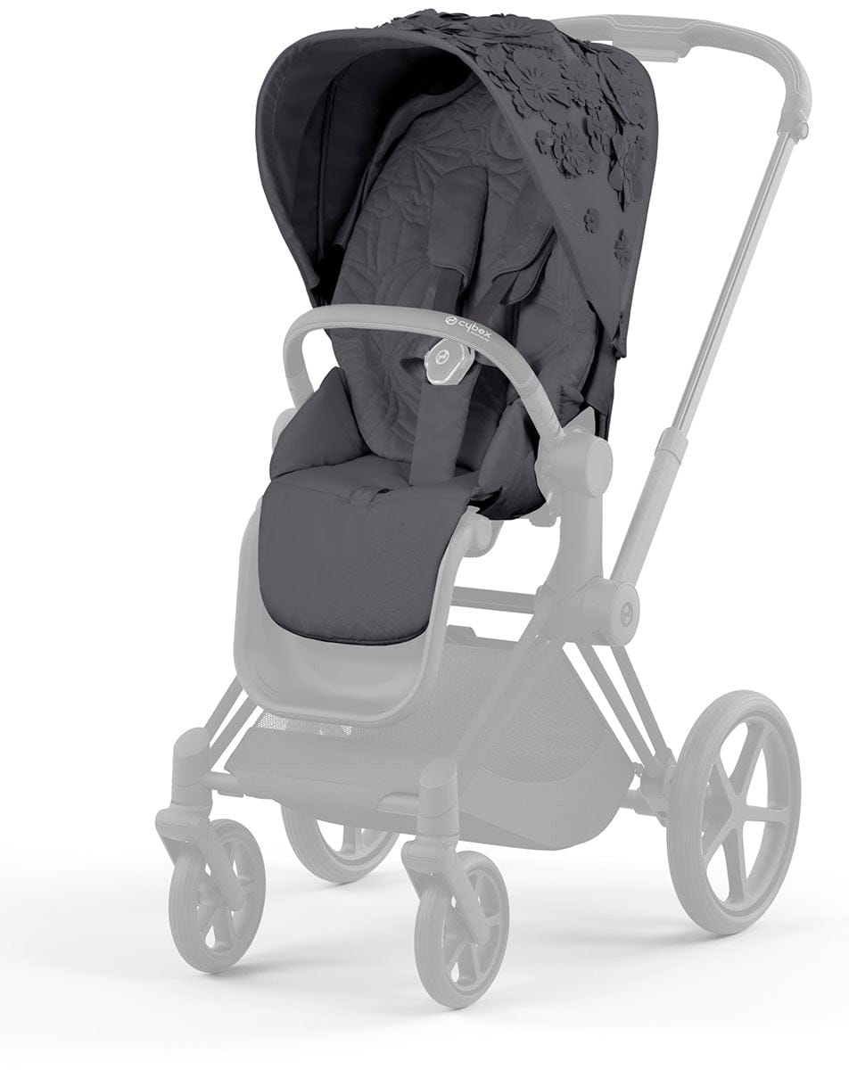 Cybex Priam 4 / ePriam 2 Seat Pack - Simply Flowers Dream Grey - 521003885