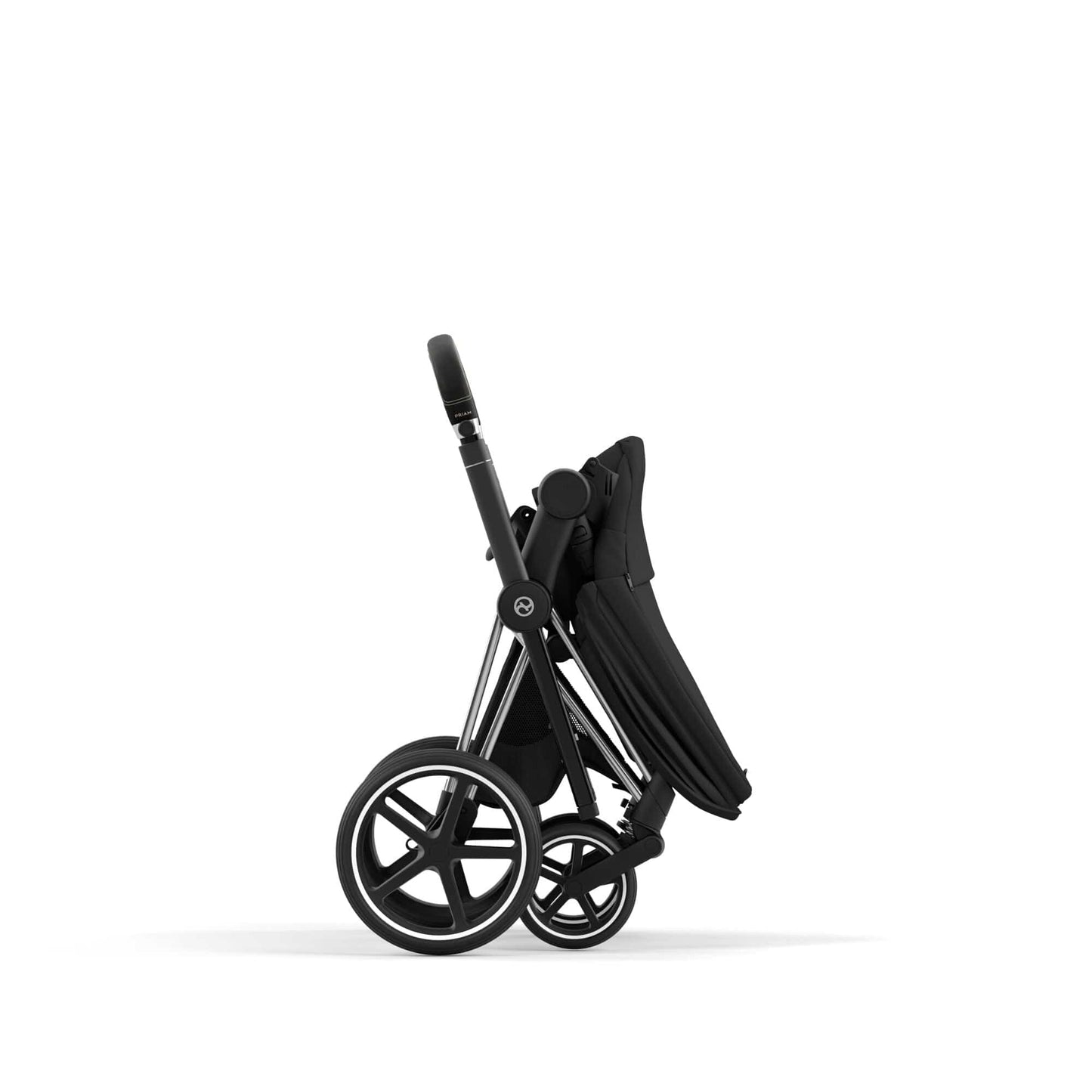 Cybex Priam 4 Stroller (One Box) - Chrome / Black / Sepia Black - 523001595