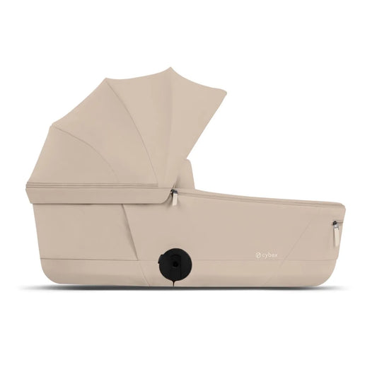 Cybex Priam Fold Lux Carry Cot (2026) - Cozy Beige - 526001481