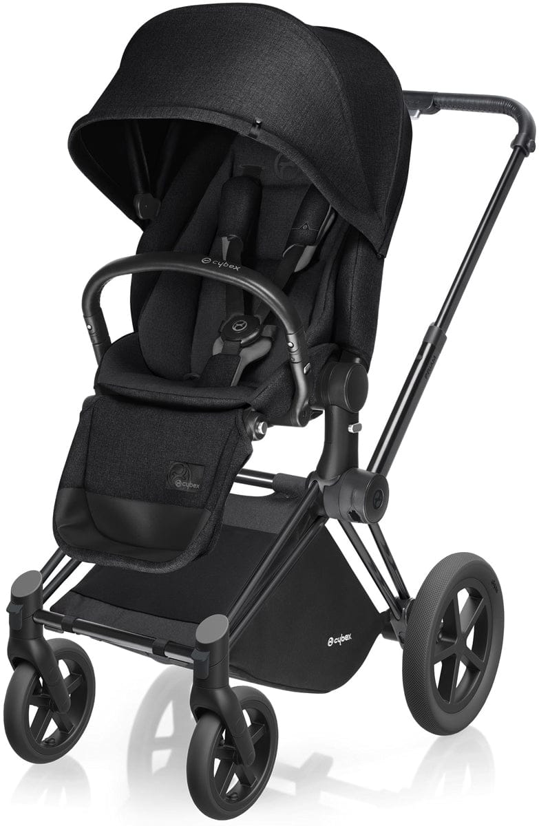 Cybex 2017/2018 Priam Lux All-Terrain Stroller - Matte Black / Stardust Black - 515215349-517001099