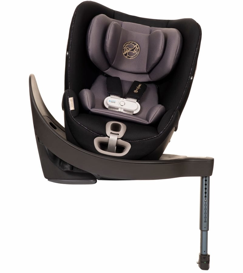 CYBEX Sirona S Rotating Convertible Car Seat with Load Leg and with SensorSafe - Premium Black - 519004437