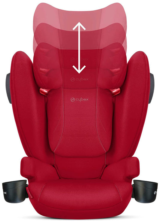 Cybex Solution B2-fix +Lux Booster Seat - Dynamic Red - 521001651