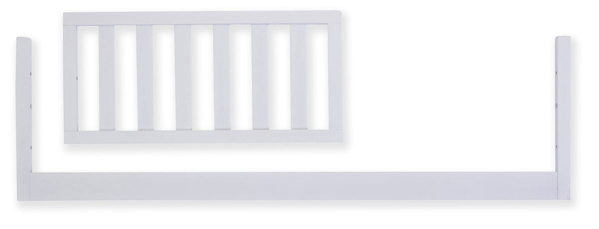 dadada Toddler Bed Conversion Rail - White - 22401-da
