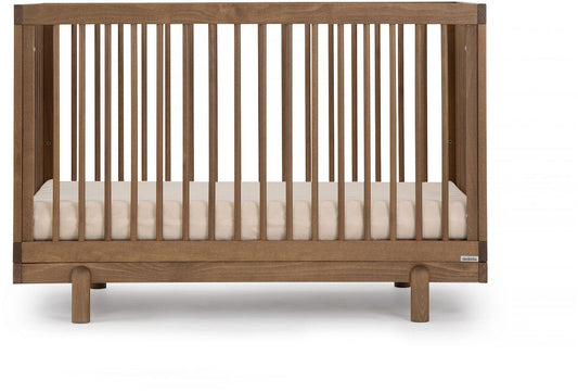 dadada Bliss 4-in-1 Convertible Crib - Walnut - 15051-da