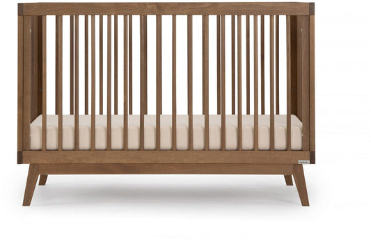dadada Soho 3-in-1 Convertible Crib - Walnut - 10408-da