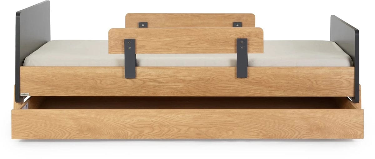 dadada Storage Trundle, Twin Size - Red Oak - 91600-DA
