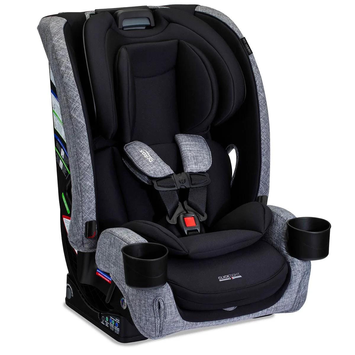Britax OPEN BOX One4Life Slim ClickTight All-in-One Convertible Car Seat - Raven Black - E1D437A-fob