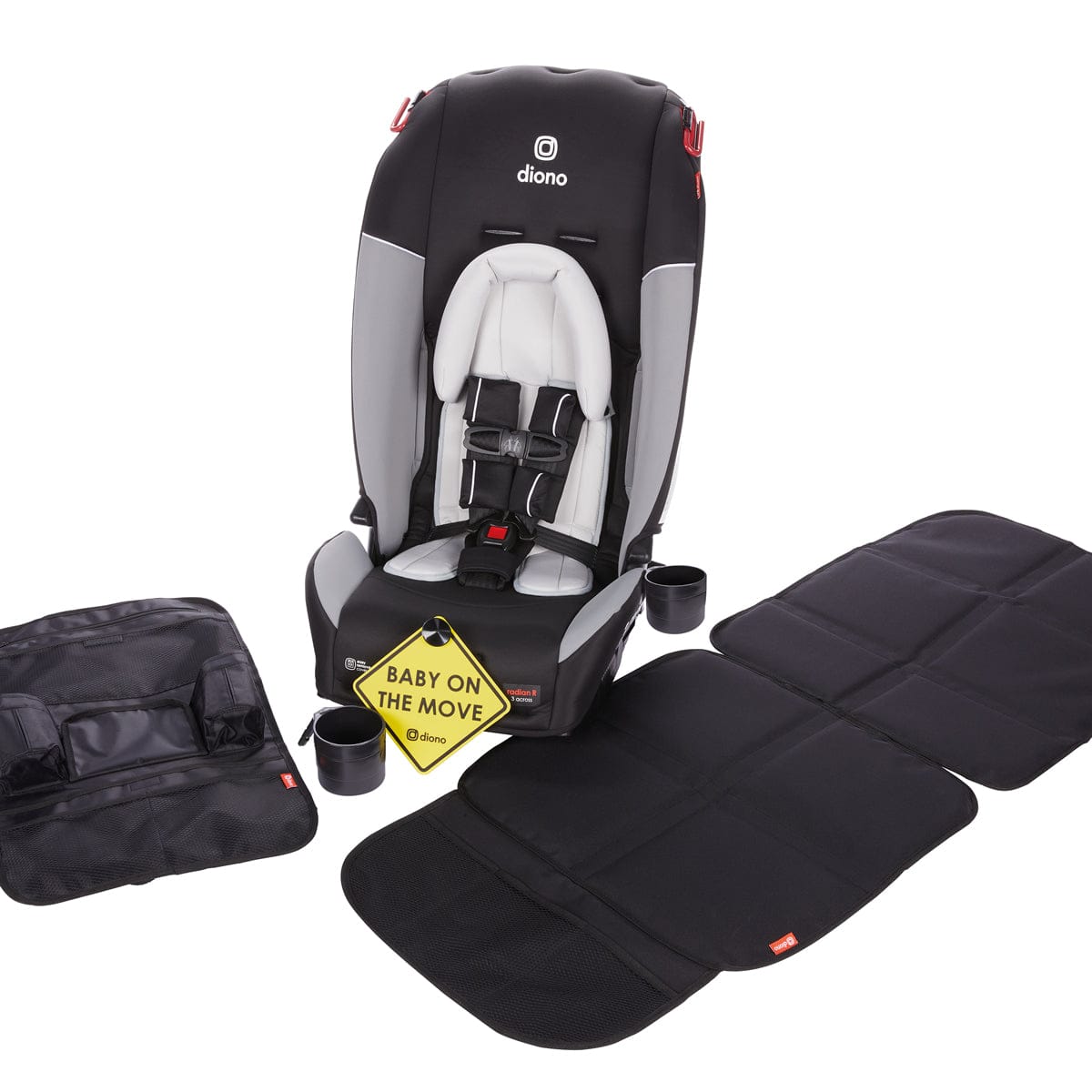 Diono Radian 3RX All-in-One Convertible Car Seat Bonus Pack 2020 Grey Limited Edition - 54026