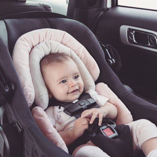 Diono Cuddle Soft 2-in-1 Head Support - Gray / Pink - 40290
