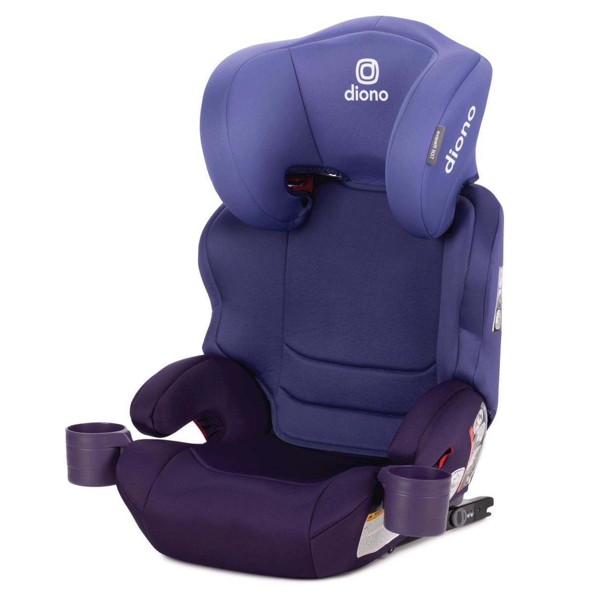 Diono Everett NXT High Back Belt Positioning Booster Car Seat - Purple Wildberry - 32406-NA-01