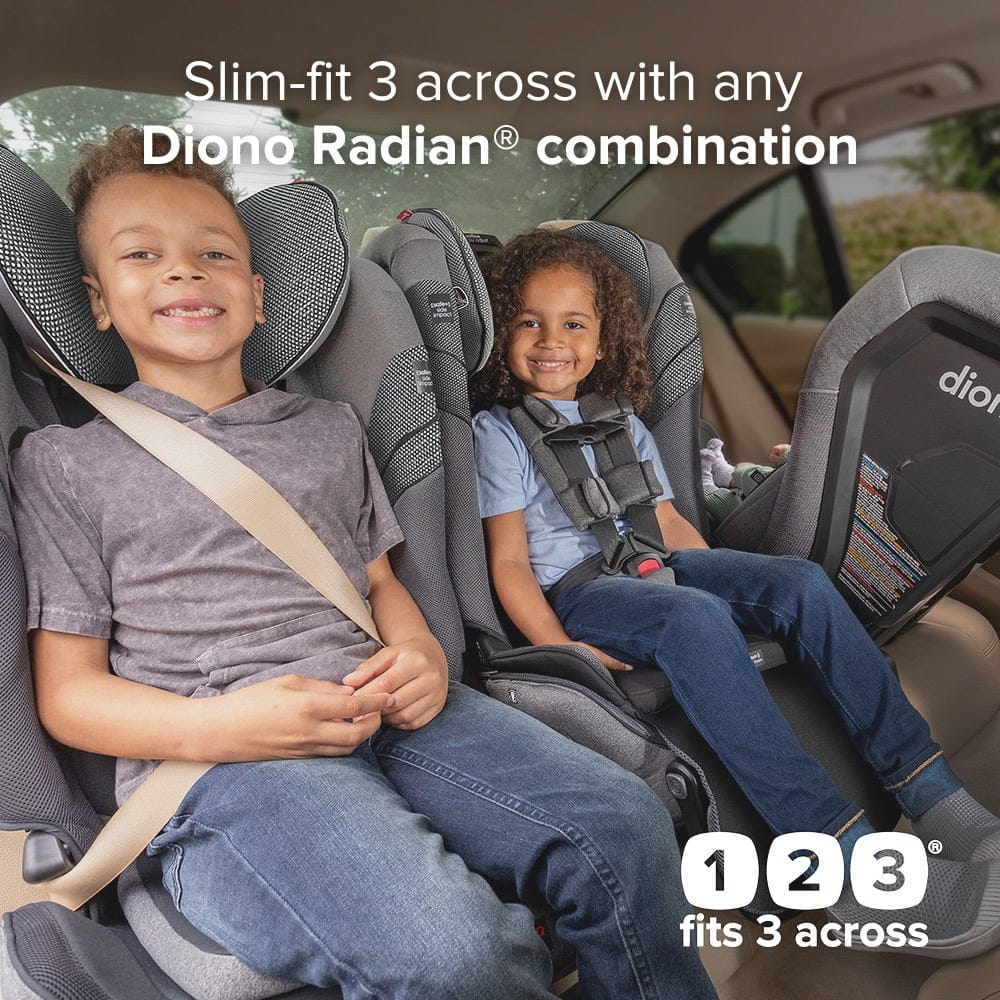 Diono Radian 3QXT+ FirstClass SafePlus Narrow All-in-One Convertible Car Seat - Gray Slate - 53001-DIONO