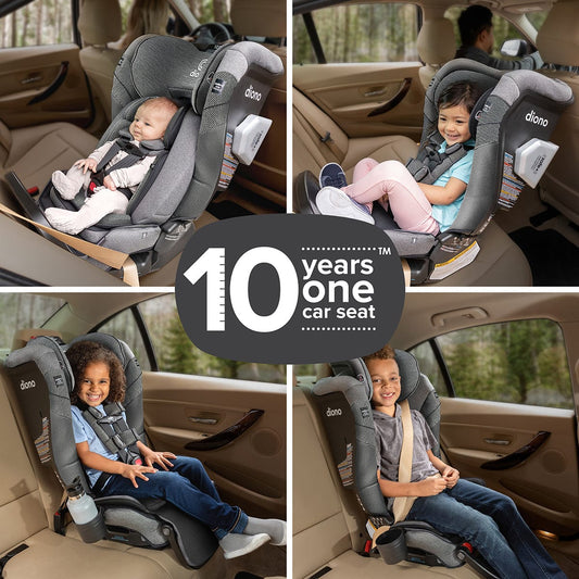 Diono Radian 3QXT+ FirstClass SafePlus Narrow All-in-One Convertible Car Seat - Gray Slate - 53001-DIONO